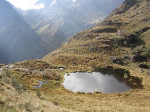 An Inca-Made Lake En Route
