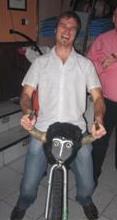 The locals want us to go "bull riding", in honor of their city's annual and very famous "Running of the Bulls"
