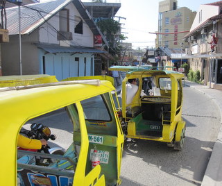 Popular local transportation "trikes"