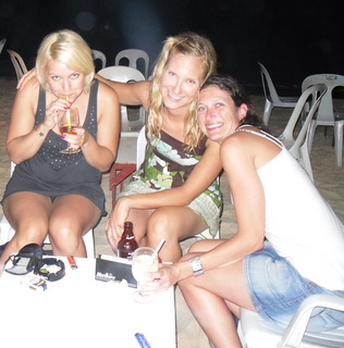 Helen (left) becomes my new travel companion and I'm sad that Emir (right) can't come with us!