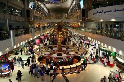 The airport is busy busy busy at 2am